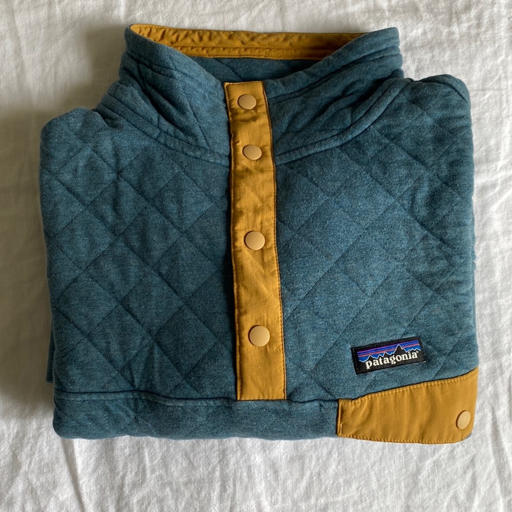 Patagonia Quilted Snap-T Pullover - Medium